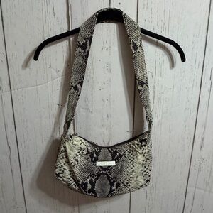 Trussardi Snake Skin Shoulder Bag Purse